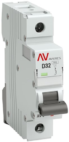 Выключатель автоматический EKF Averes AV-6 1п 32А D 6кА фото Выключатель автоматический EKF Averes AV-6 1п 32А D 6кА картинка